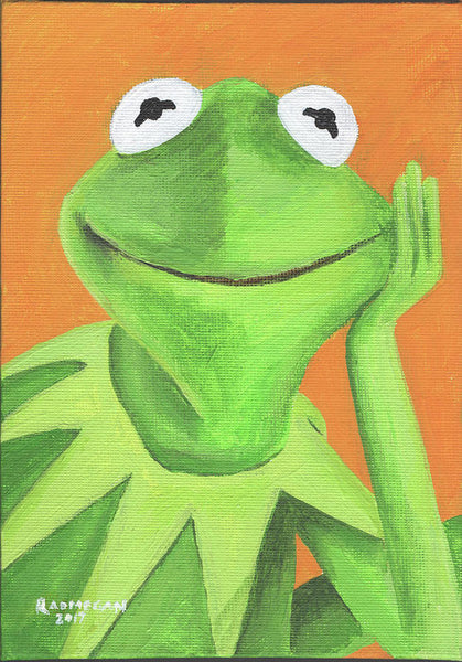 Hi-ho Kermit The Frog - Art Print