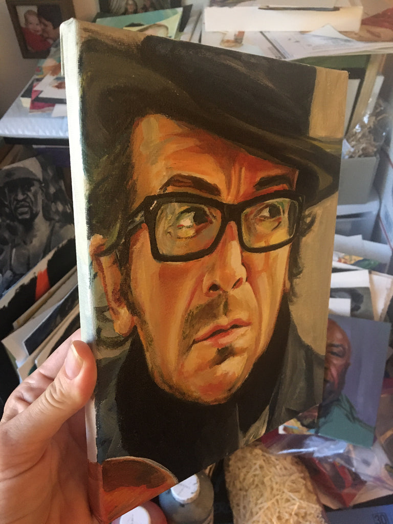 Elvis Costello portrait