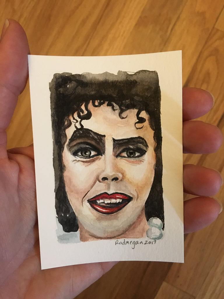 Rocky Horror's Dr. Frank-N-Furter (watercolor)