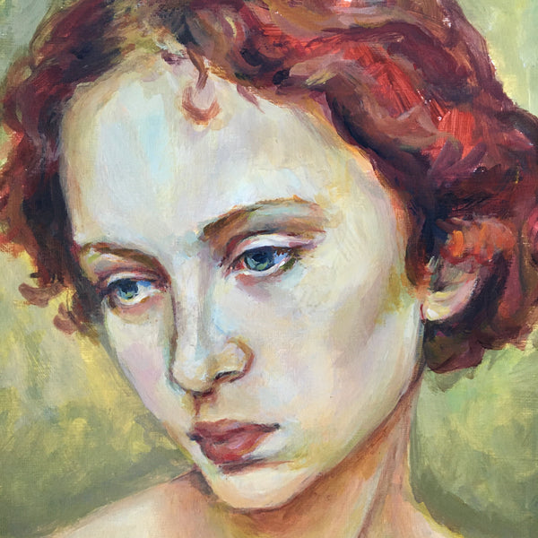 Sad Redhead
