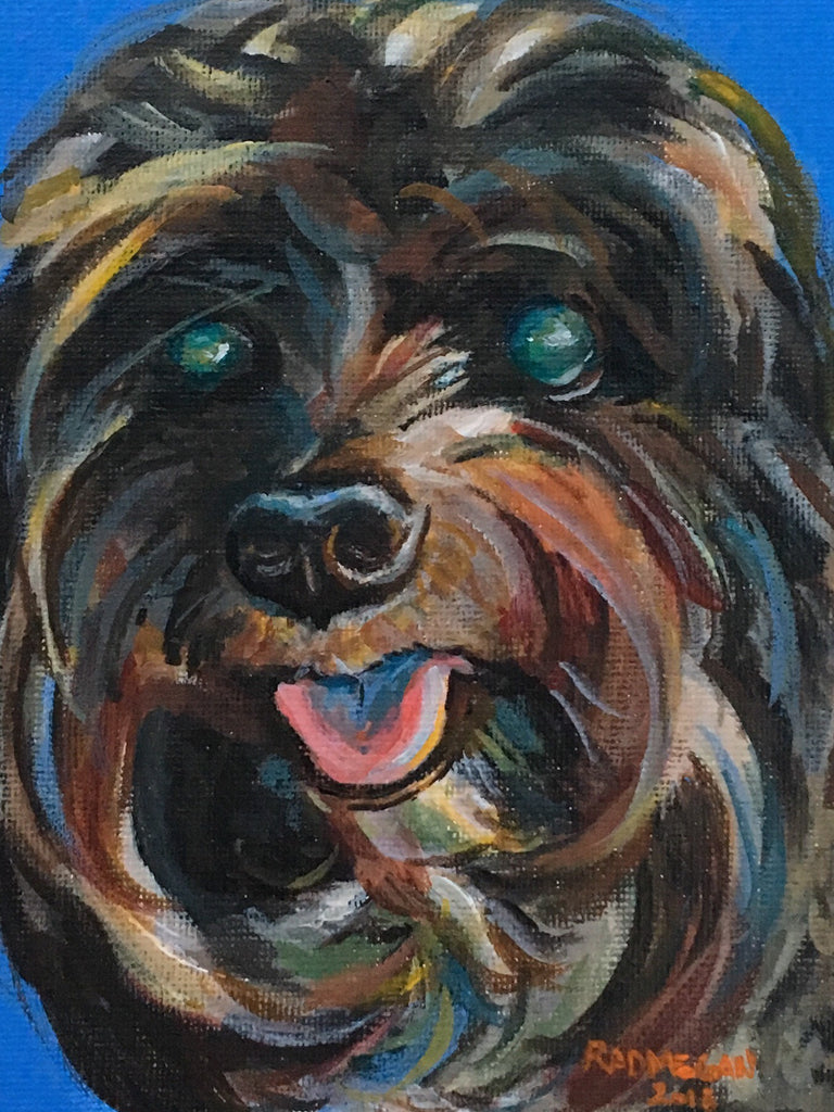 Reserved pet portrait