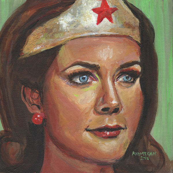 Wonderful Lynda Carter - Art Print